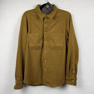 Flylow Fez Shirt Corduroy Button Down Long Sleeve Men’s Small